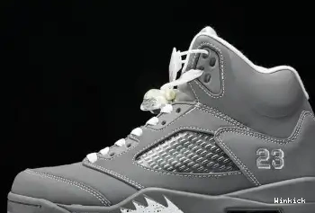 136027-005 Grey' Jordan 5 Retro 'Wolf 0511